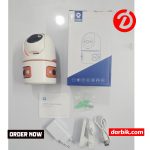 V380 Pro Triple Lens 3MP WiFi IP Security Camera