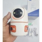 V380 Pro Triple Lens 3MP WiFi IP Security Camera - Image 2