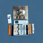 W10 Smart Watch with 10 Straps - Image 2