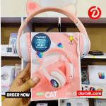 STN-28 Cat LED Wireless Headphones