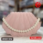 pearl shell-shaped crossbody or shoulder bag - Image 5