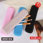 Portable Silicone Makeup Brush Bag | Waterproof Travel Case
