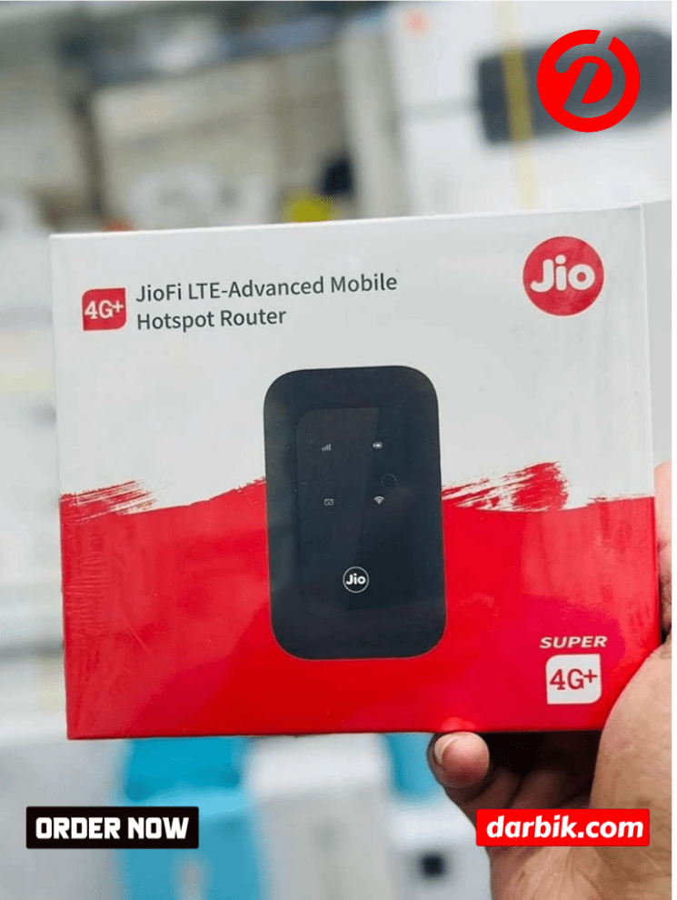 Jiofi Mini Router JioFi LTE-Advanced Mobile Hotspot Pocket Router - Darbik
