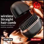 Rechargeable hair Straightener Wireless Mini  Comb