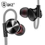 QKZ DM10 Metallic Earbuds Stereo Earphones - Image 2
