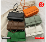 Crocodile Leather Armpit Bags
