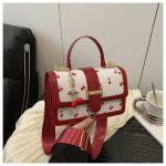 Island Luxe Cherry Print Satchel Handbag - Image 5