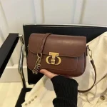 Korean Fashion Saddle Crossbody Bag - Image 6