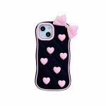 Bow Heart Apple 17Promax Mobile Phone Case Iphone16Pro Women's 12 Silicone 11Promax Soft - Image 5