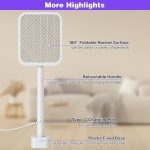 Retractable and foldable electric flyswatter - Image 2
