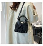 collared shirt crossbody shoulder bag - Image 5