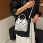 collared shirt crossbody shoulder bag - Image 6