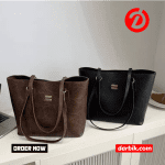Min Min leather tote bag