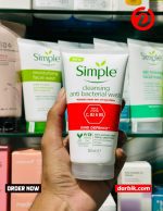 Simple Kind Defence +ANTI-BAC Cleansing Face Wash