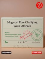 axis-y mugwort pore clarifying wash off pack