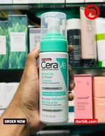 cerave balancing air foam cleanser