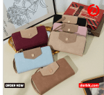 women's long PU leather wallets