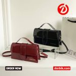 glossy patent leather crossbody bags