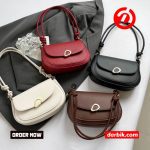 trendy women's PU leather shoulder bags