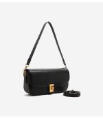 Women's Tofu PU Leather Shoulder Handbags - Image 2