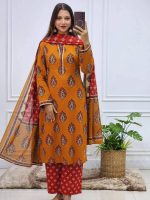 digital print three piece salwar kameez set - Image 2