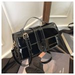 glossy patent leather crossbody bags - Image 2