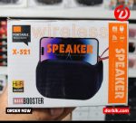 Bass Booster X-521 Portable Bluetooth Speaker