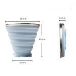 Portable Silicone Folding Water Cups. - Image 2