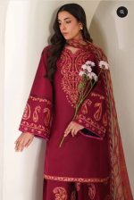 Coral Flare Digital Printed 3-Piece