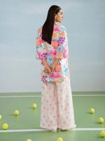 Cotton Digital Print With Tarsel Work-112 - Image 3
