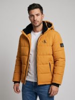 C K WINTER PADING JACKET . ( COLOUR – MUSTARD YELLOW )