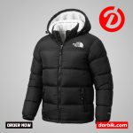 TNF 700 Series Premium Insulated Jacket. ( COLOUR – BLACK )