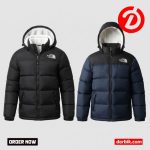 TNF 700 Series Premium Insulated Jacket. ( COLOUR – BLACK + NEVY )