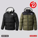 TNF 700 Series Premium Insulated Jacket. ( COLOUR – BLACK + OLIVE )
