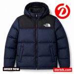 TNF INSULATED MINUS DOWN JACKET (Colour- NEVY + OLIVE ) - Image 2