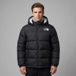 TNF 700 Series Premium Insulated Jacket. ( COLOUR – BLACK + WHITE ) - Image 2