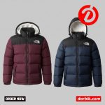 TNF 700 Series Premium Insulated Jacket. ( COLOUR – MERUN + NEVY )